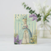 Lilas au printemps, met lilacs briefkaart (Staand voorkant)