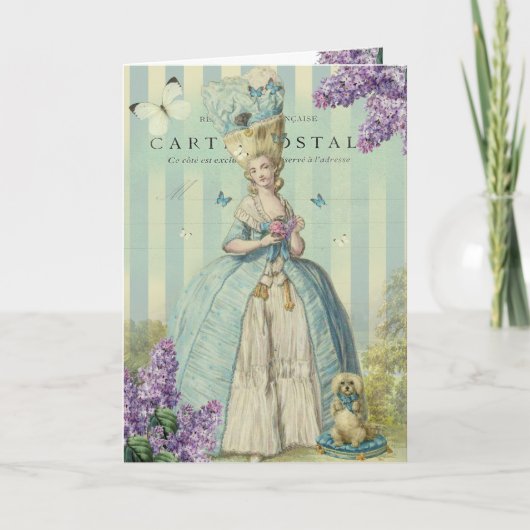 Lilas au printemps, Mothers Data Kaart (Voorkant)