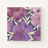 Lilas en acuarela notitieboek (Achterkant)