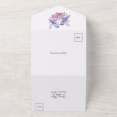 Lilas et Merles  Tout Dans Une Seule Invitation (Dehors)