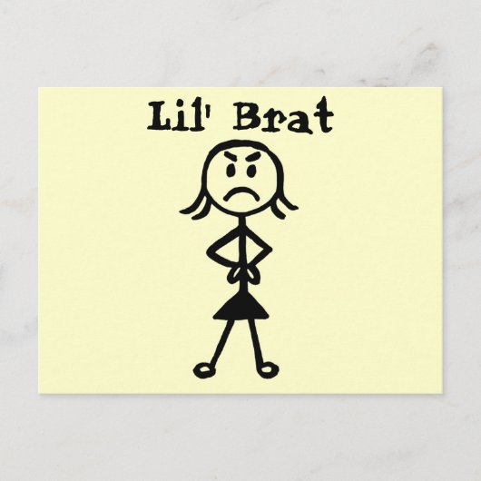 Lil'Brat, Cartes postales (Devant)