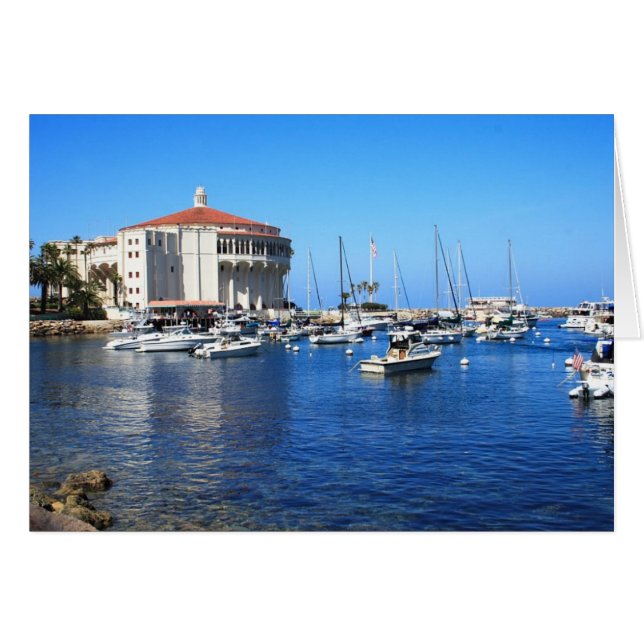 L'île de Catalina (Devant horizontal)