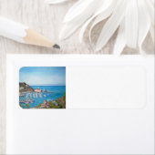 L'île de Catalina - Étiquette (En situation)