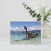 L'île de Thaïlande Avec amour... Carte postale (Debout devant)