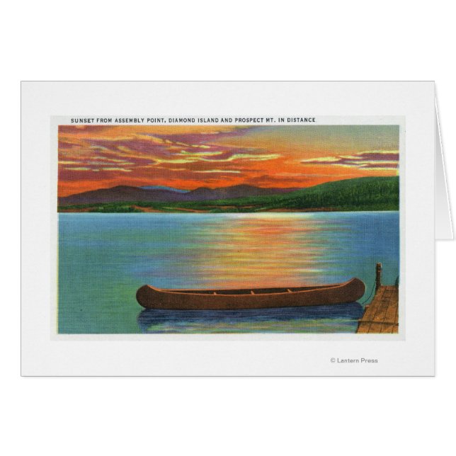 L'île Diamond, le Mont Prospect (Devant horizontal)