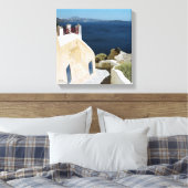 L'île grecque de Santorin toile (Insitu(Chambre))
