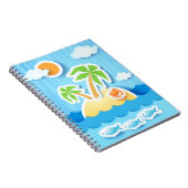 L'île tropicale, carnet (Côté Droit)