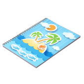 L'île tropicale, carnet (Côté gauche)
