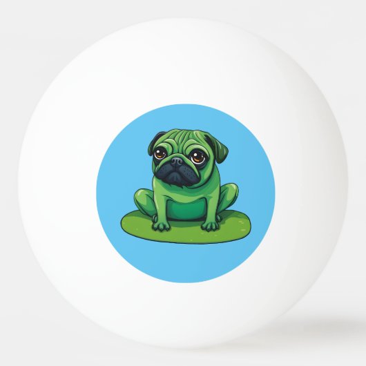Lili Pug Pingpongballen (Voorkant)