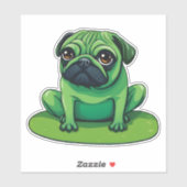 Lili Pug Sticker (Vel)