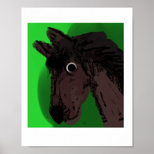 Lilian het paard poster (Voorkant)