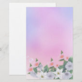 Lilies Briefpapier (Voorkant / Achterkant)