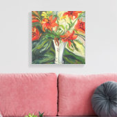 Lilies Canvas Afdruk (Insitu (Woonkamer))