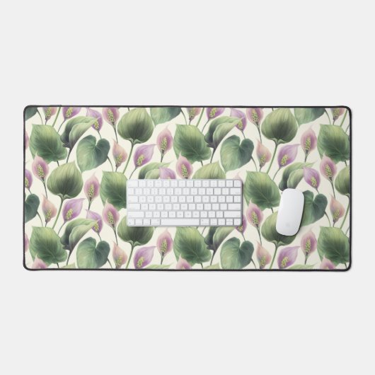 Lilies de calla (Clavier et souris)