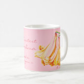 Lilies fine art grand grand-mère tasse rose (Devant droit)