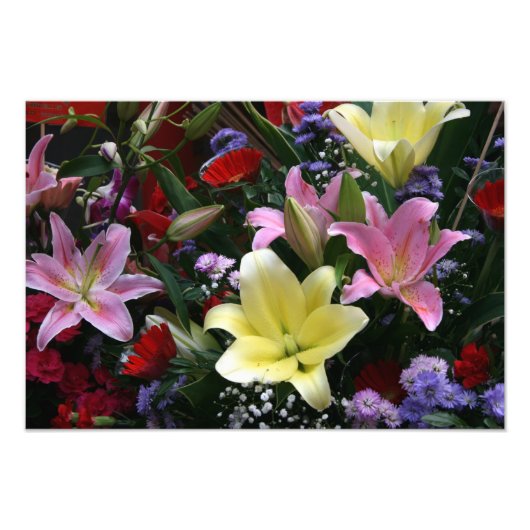 Lilies Foto Afdruk (Voorkant)
