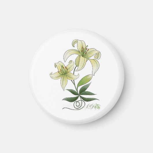 Lilies Magneet (Voorkant)