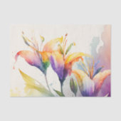 LILIES mooi bloemendecoupage papier (Voorkant)