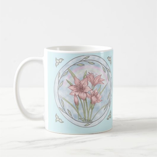 Lilies mug (Gauche)