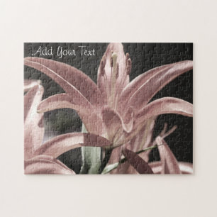 Lilies-Muted Tones van Shirley Taylor Legpuzzel