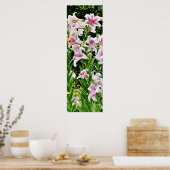 Lilies op het Poster ter plaatse (Keuken)