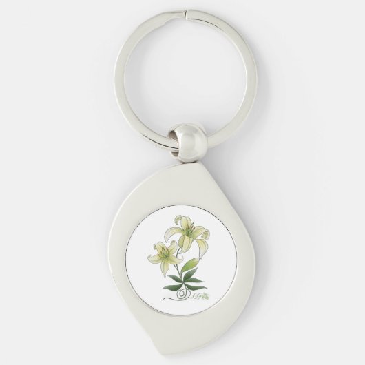 Lilies Sleutelhanger (Voorkant)