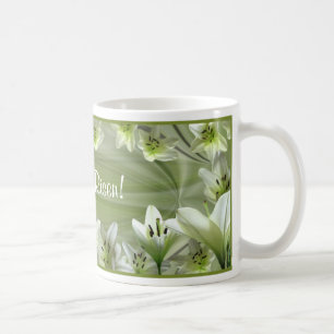 Lilies voor Pasen! Koffiemok