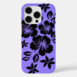 Lilikoi Hibiscus Hawaiian Floral Lavender iPhone 16 Pro Hoesje