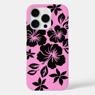 Lilikoi Hibiscus Hawaiian Floral Pink iPhone 16 Pro Hoesje