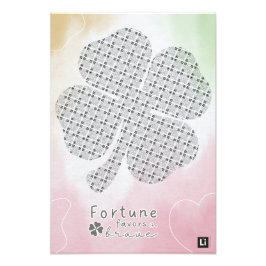 Lil'Inspirations #16 - Fortune favors the brave Foto Afdruk