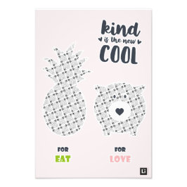 Lil'Inspirations #22 - Kind is the new cool Fotodr Foto Afdruk