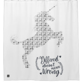 Lil'Inspirations #23 - Different does not mean...  Douchegordijn