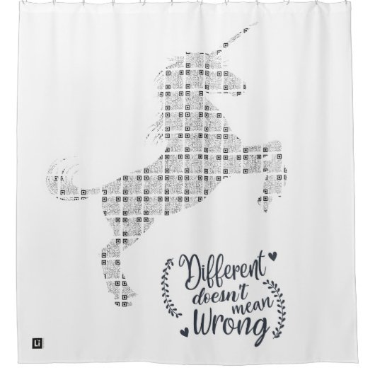Lil'Inspirations #23 - Different does not mean... Douchegordijn (Voorkant)
