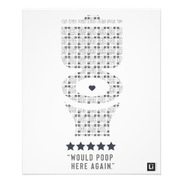 Lil'Inspirations #36 - Would poop here again Foto Afdruk