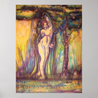 Lilith, Adam, de duivel en de vruchten in Eden Poster