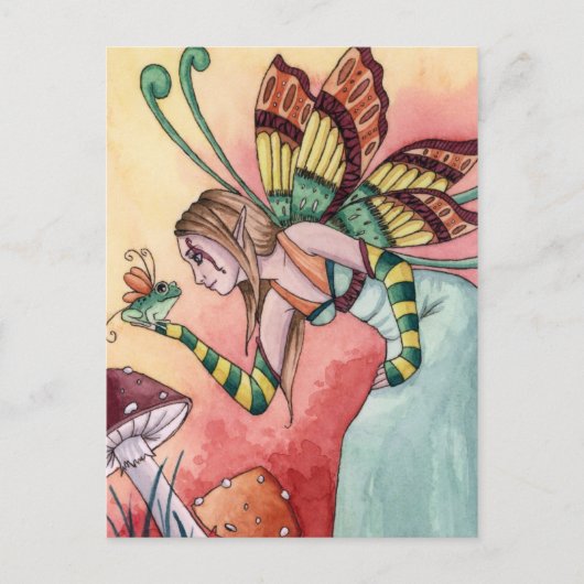 Lilith - Carte postale Fée de grenouille (Devant)