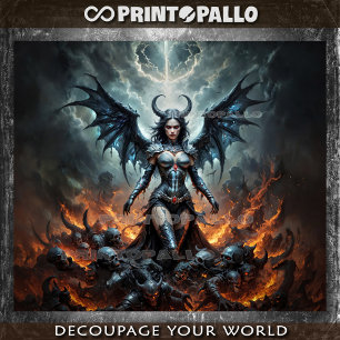 Lilith mythe: de moeder van alle demonen van de he tissuepapier