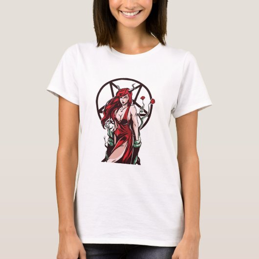 Lilith Pagan Goddess T-shirt (Voorkant)