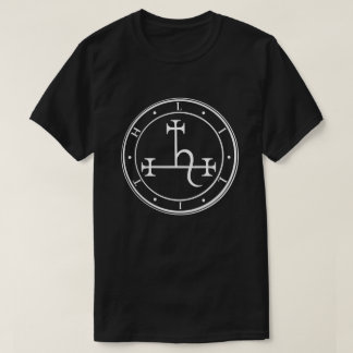 Lilith sigil. T-shirt de déesse de lune noire