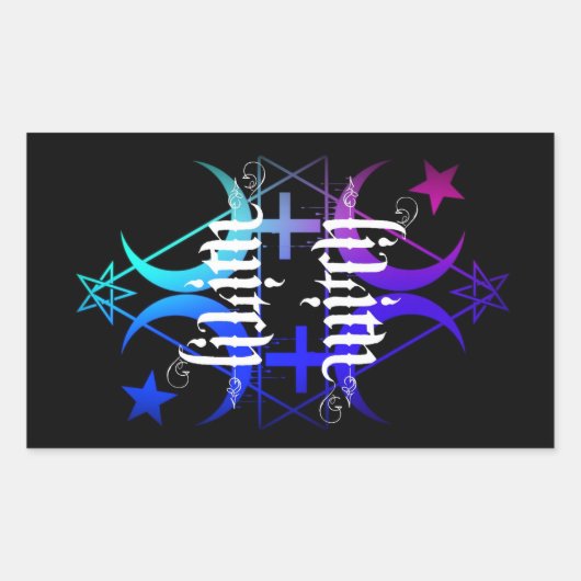 Lilith Witch kleur sticker (Voorkant)