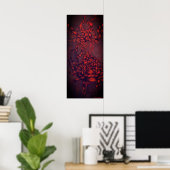 Lilith's Matrix Red Poster (Thuiskantoor)