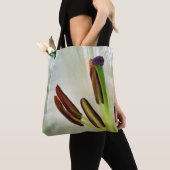Lilium Blanc Oriental Tout Sur Sac D'Impression (De près)