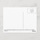 Lili'uokalani Park Bridge Briefkaart (Achterkant)