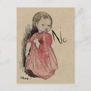 Lillan Says No CC0239 Briefkaart