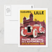 Lille Salon Regional de L'Automobile Briefkaart (Voorkant / Achterkant)
