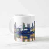 Lille Skyline Koffiemok (Voorkant links)