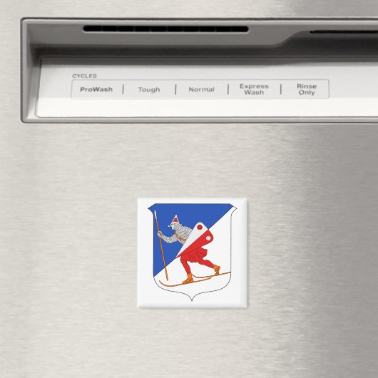 Lillehammer wapenschild magneet (Insitu (Vaatwasser))