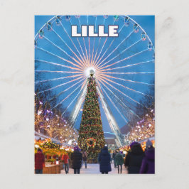 Lille's Festive Glow: A Magical Christmas Market Briefkaart