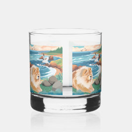 LILLIAN Chow Stemless rotsen glas