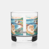 LILLIAN Chow Stemless rotsen glas (Achterkant)